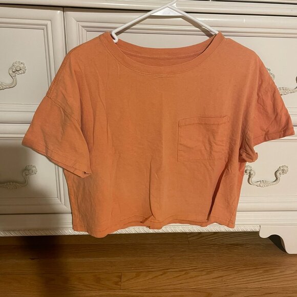 Everlane Boxy-Cut Cropped Cotton Tee - Picture 2 of 5